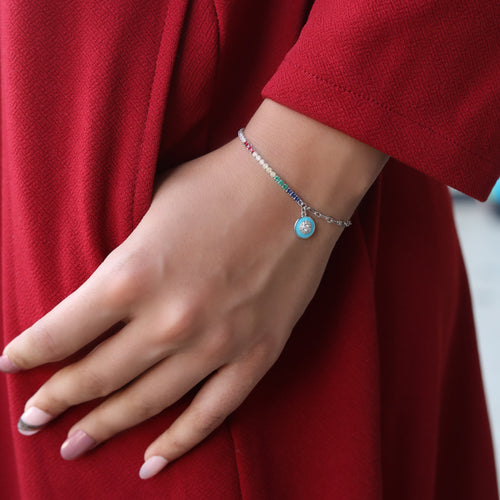 Celeste Evil Eye Bracelet