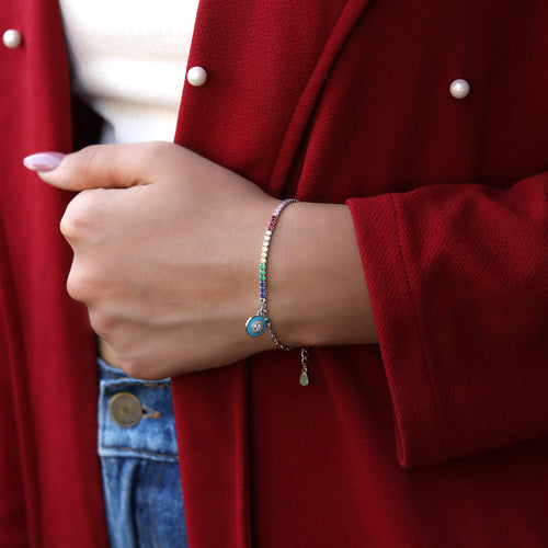 Celeste Evil Eye Bracelet