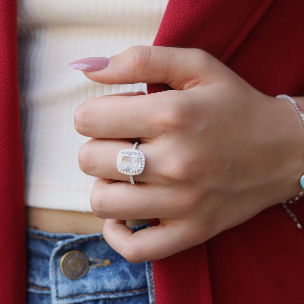 Aurora Ring - White