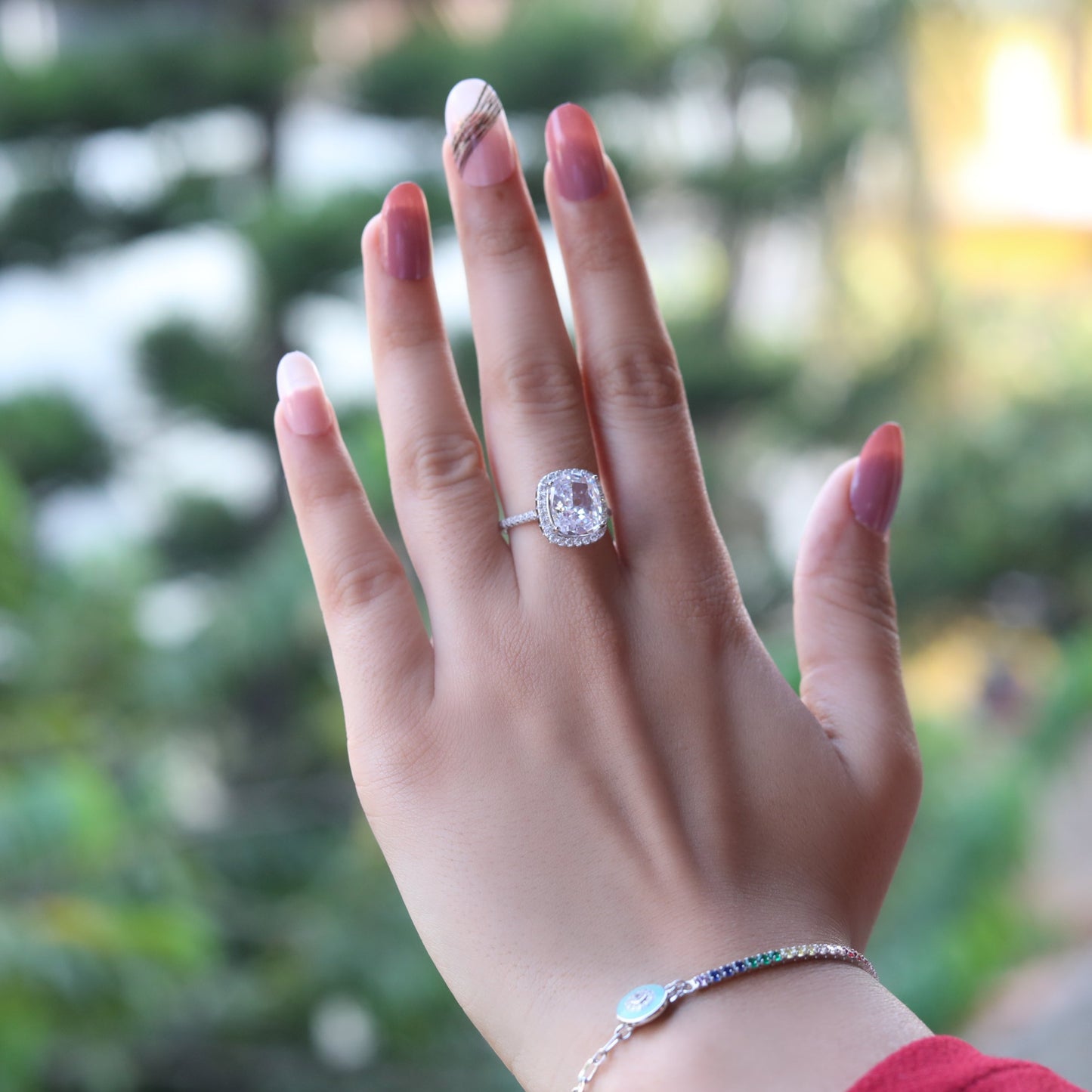 Aurora Ring - White