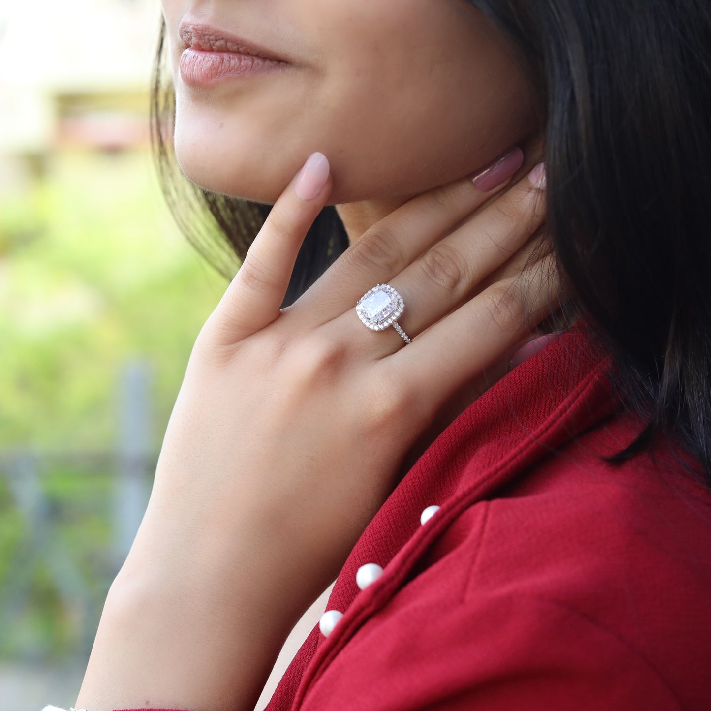 Aurora Ring - White