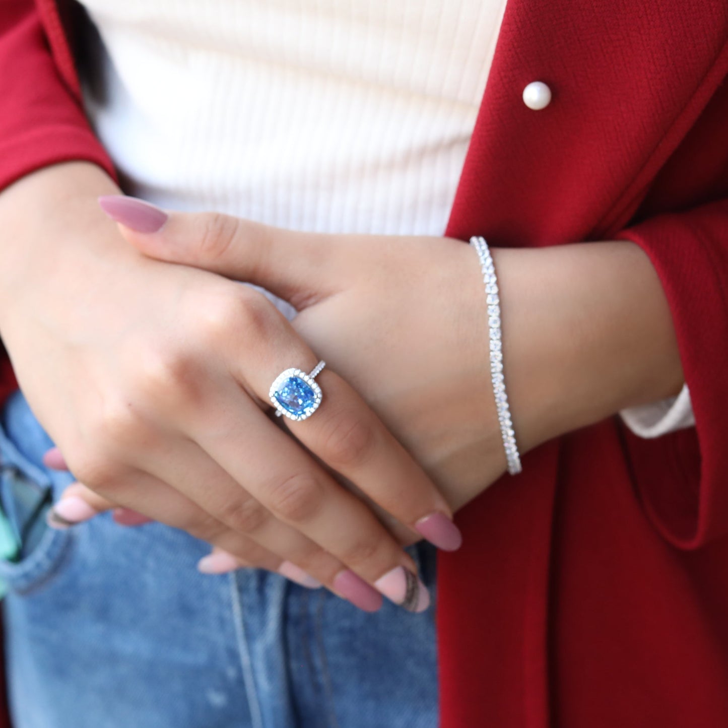 Aurora Ring - Blue