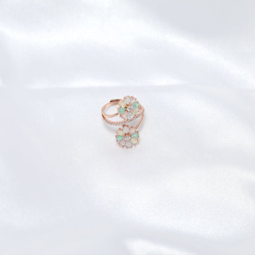 Twin Bloom Ring