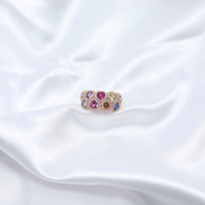 Celestial Harmony Multicolor Ring
