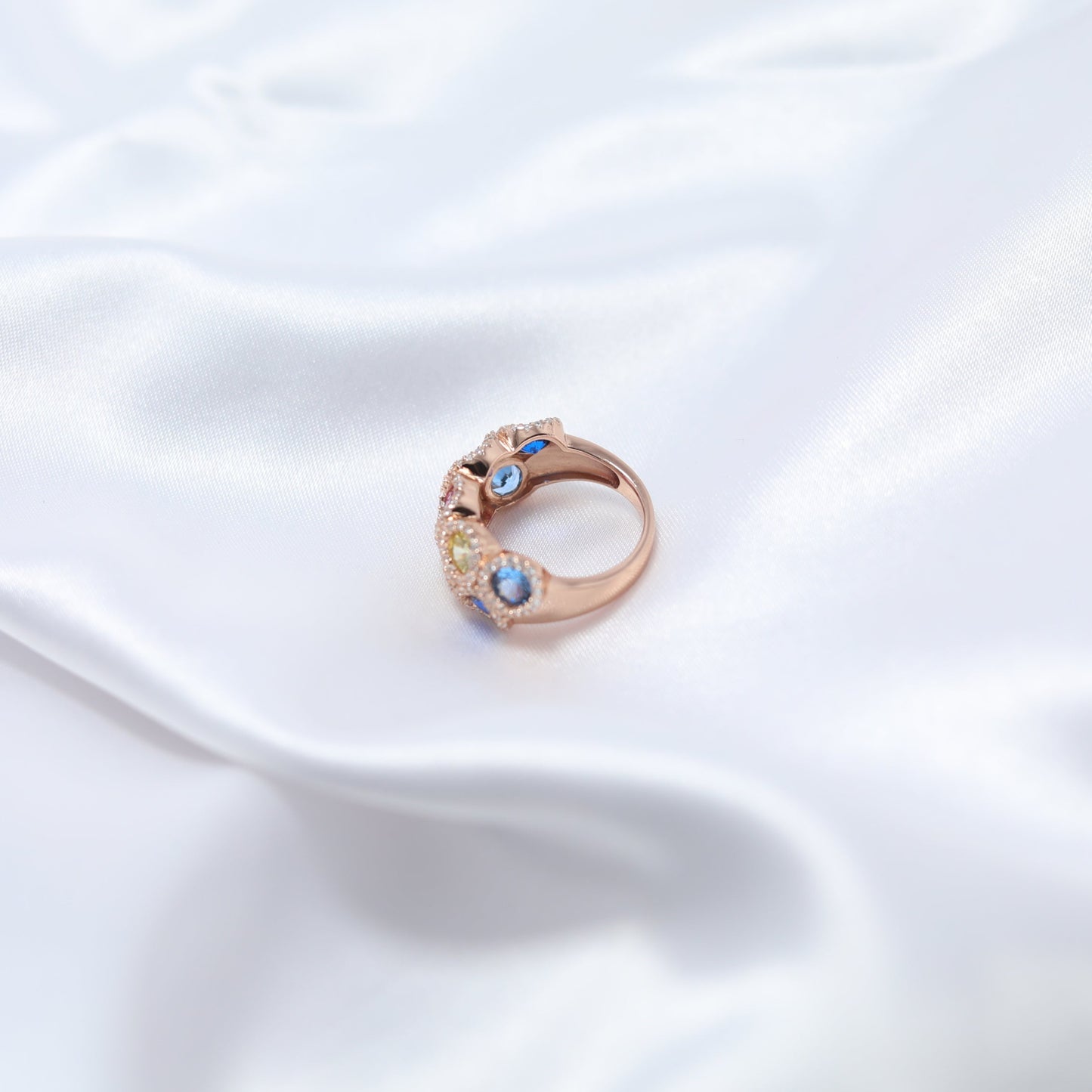 Celestial Harmony Multicolor Ring