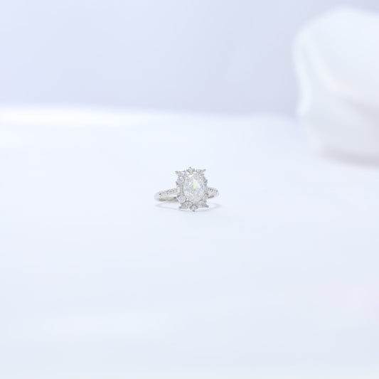Rimjhim Ring - White