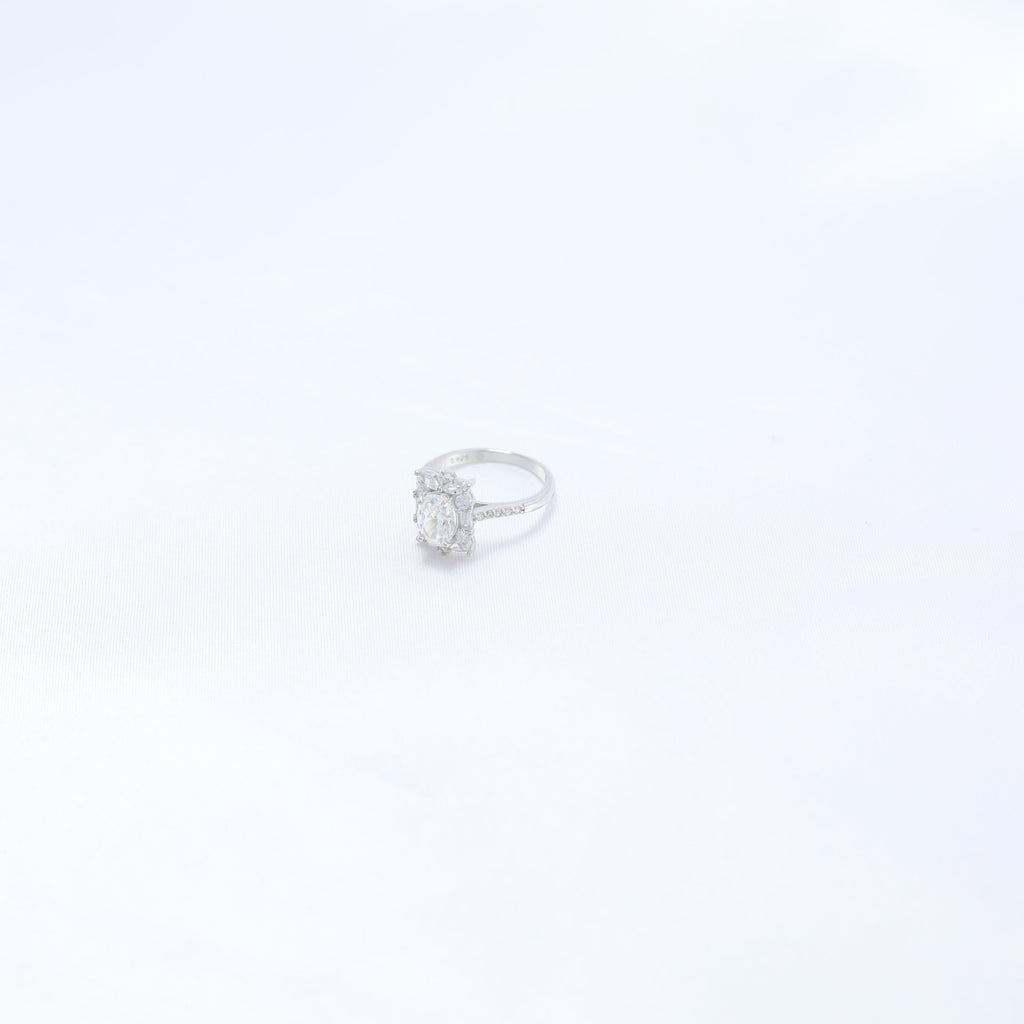 Rimjhim Ring - White