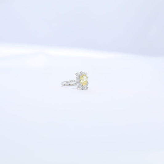 Rimjhim Ring - Yellow