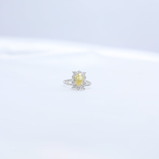 Rimjhim Ring - Yellow