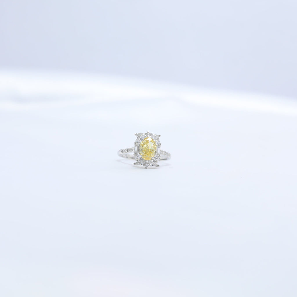 Rimjhim Ring - Yellow