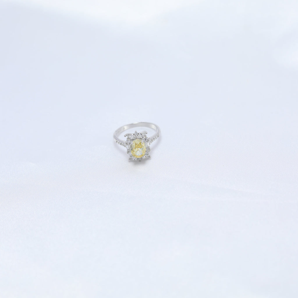 Rimjhim Ring - Yellow