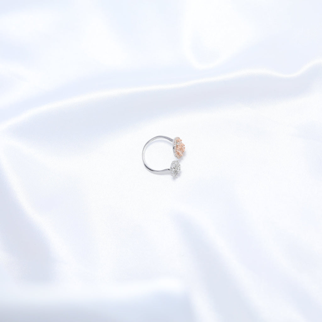 Dual Bloom Ring