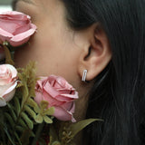 Studded Hoops