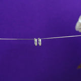 Classic Silver Bali Hoops