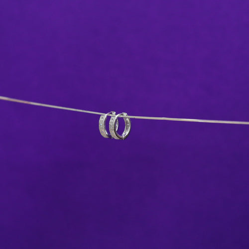 Classic Silver Bali Hoops