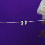 Pearl Blossom Hoops