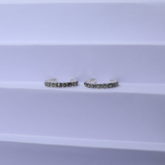 Vintage Marcasite Toe Rings