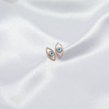Load image into Gallery viewer, Evil Eye Protection Stud Earrings