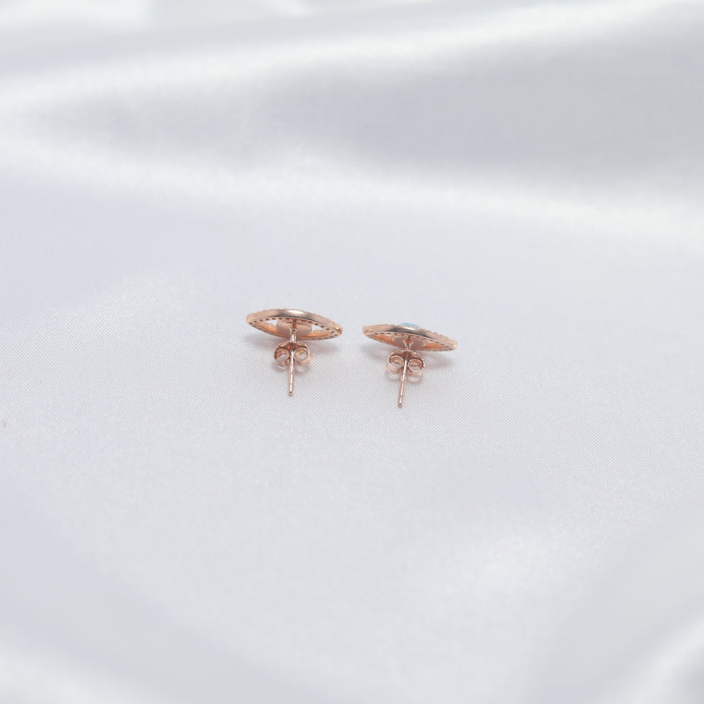 Evil Eye Protection Stud Earrings