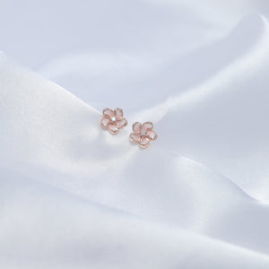 Blush Bloom Studs