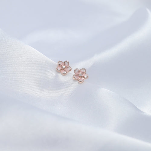 Blush Bloom Studs