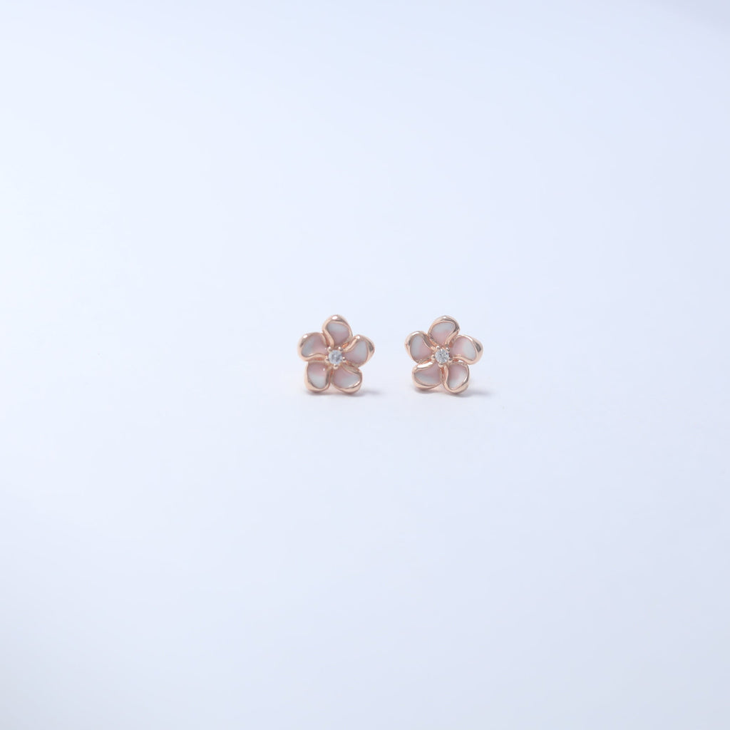 Blush Bloom Studs