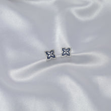 Load image into Gallery viewer, Sapphire Bloom Stud Earrings