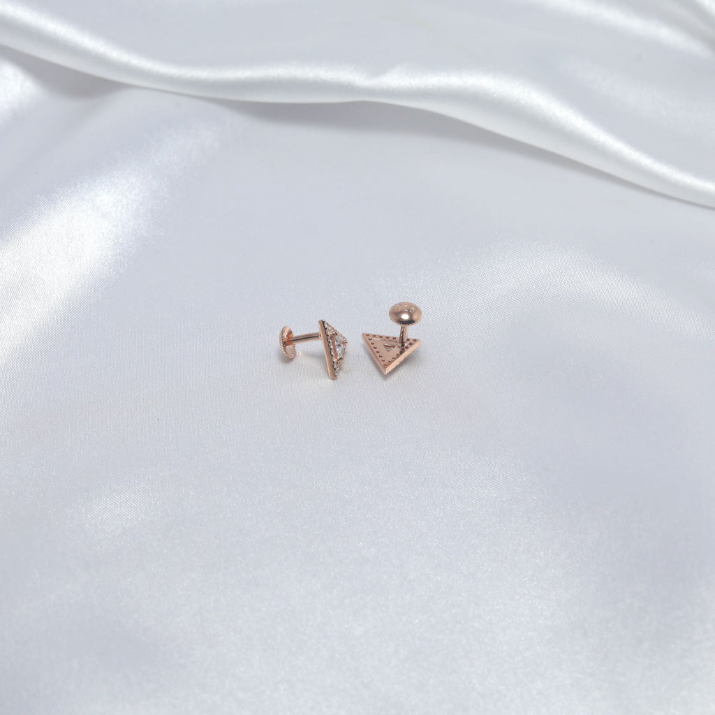 Sitara Triangle Stud