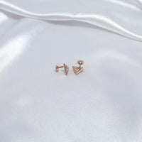 Sitara Triangle Stud