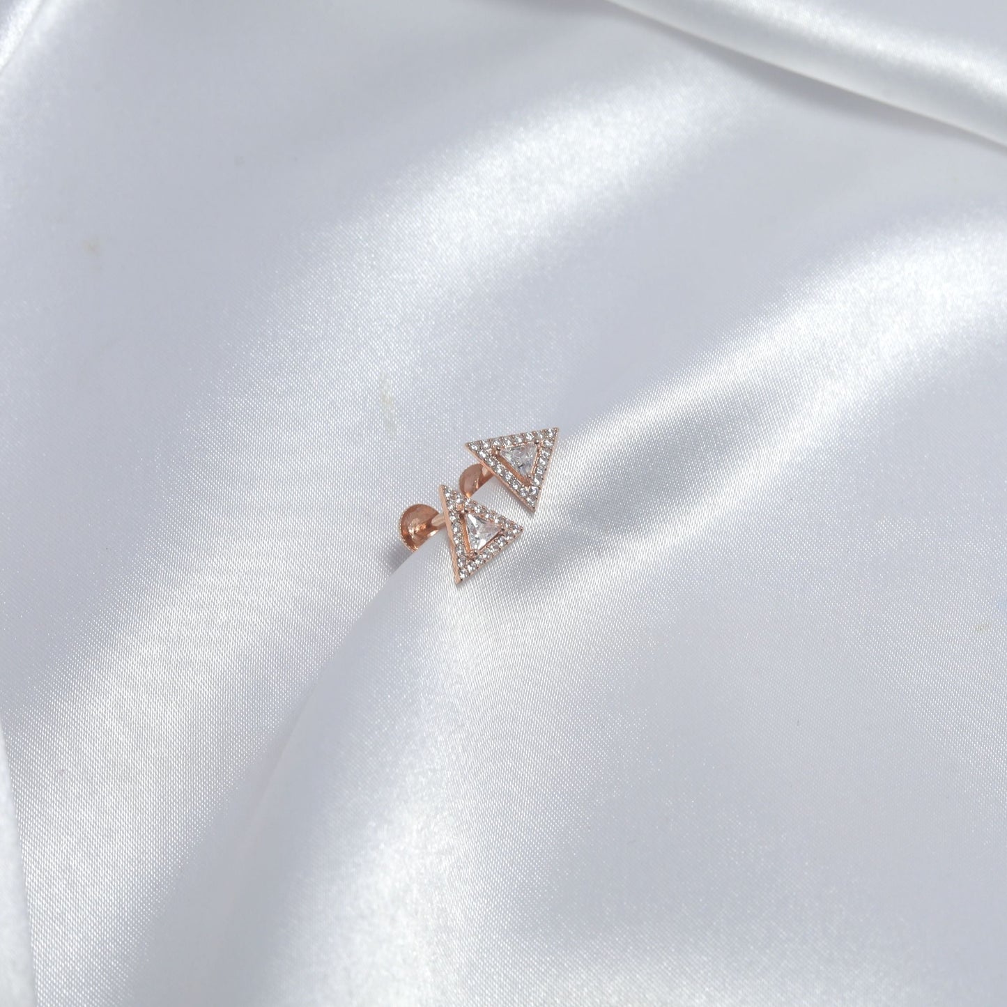 Sitara Triangle Stud