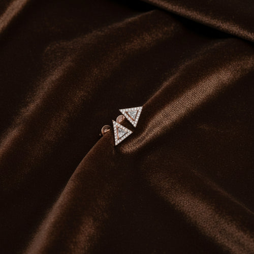 Sitara Triangle Stud
