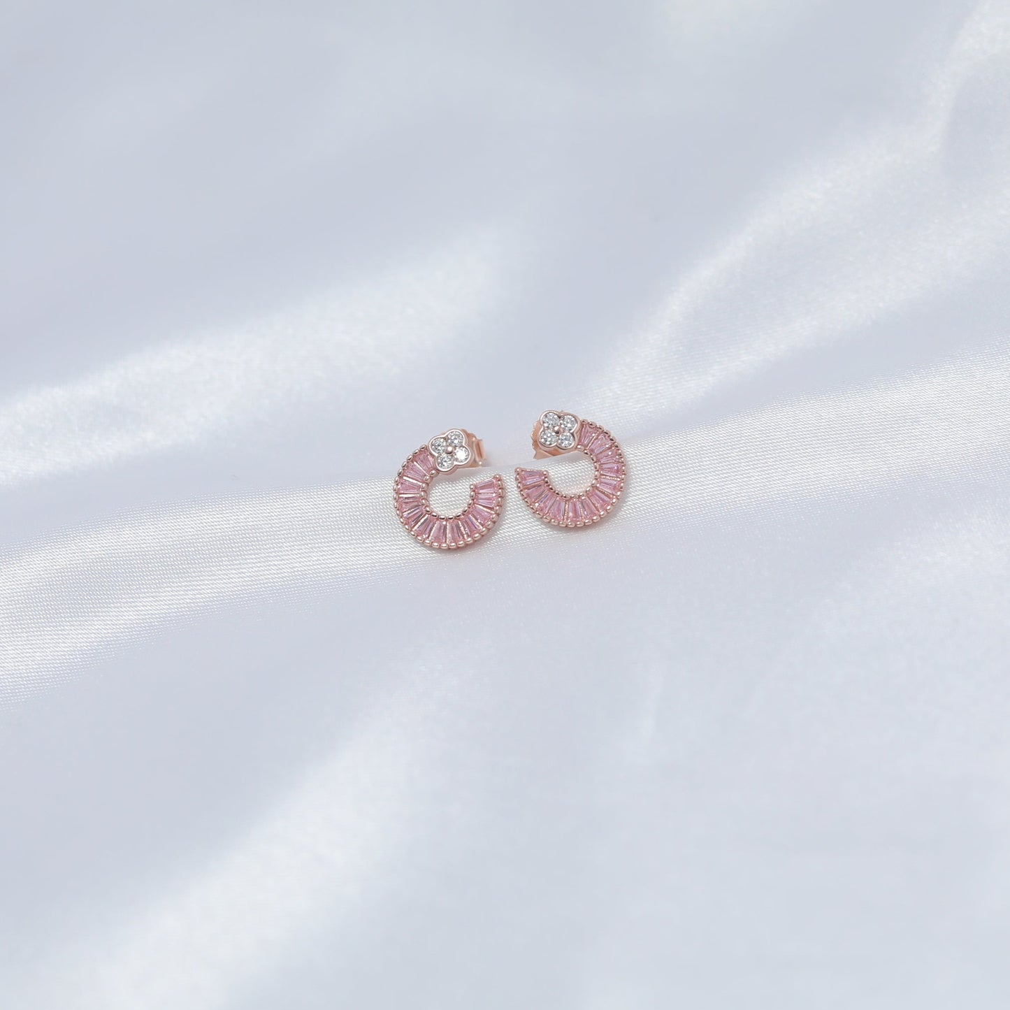 Rosé Raga Studs