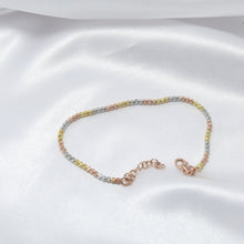 Load image into Gallery viewer, Trinity Spark — Three-Tone Bracelet