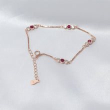 Load image into Gallery viewer, Ruby Spark Bracelet