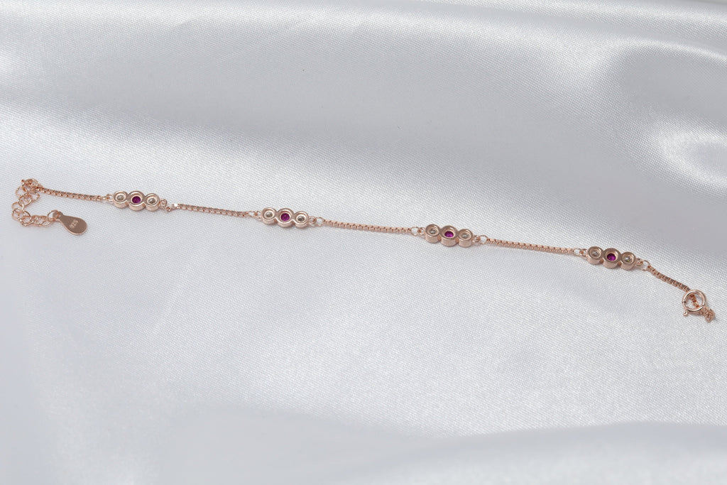 Ruby Spark Bracelet