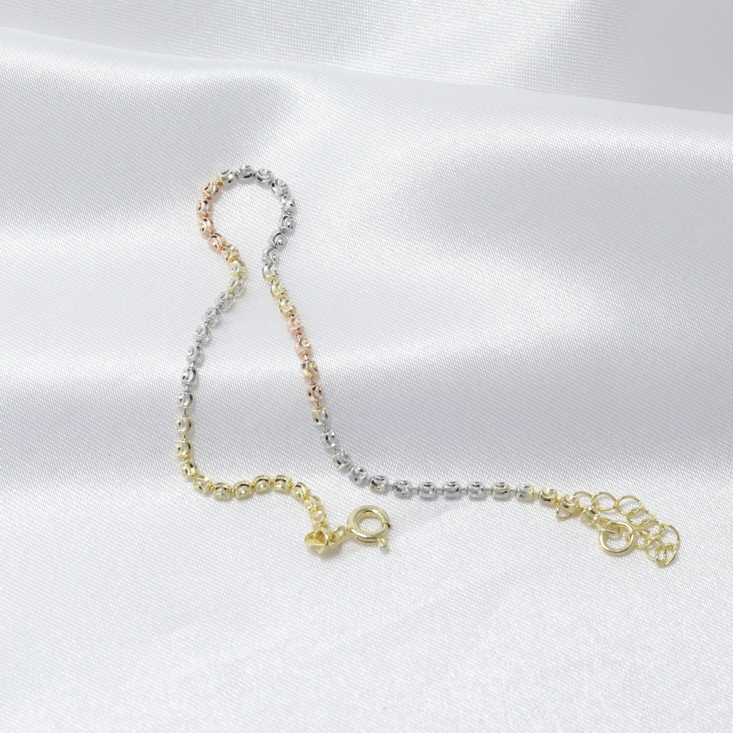 Trinity Glow Beaded Bracelet