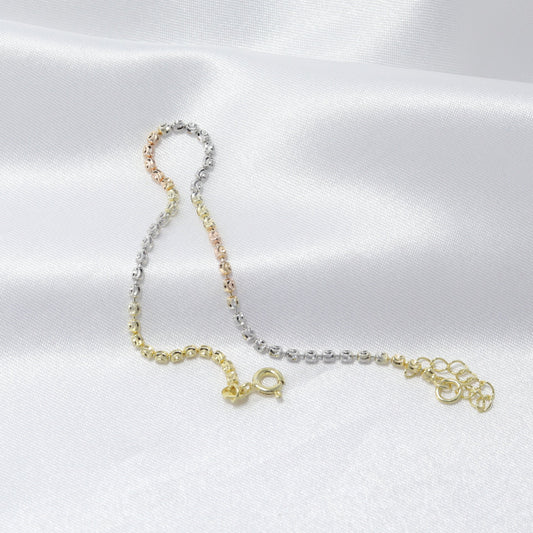 Trinity Glow Beaded Bracelet