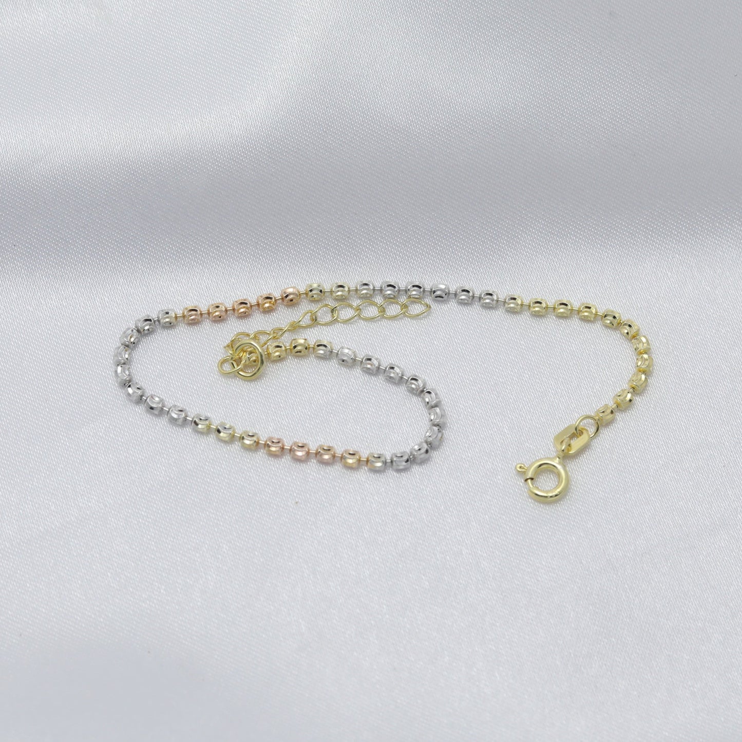 Trinity Glow Beaded Bracelet