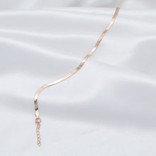 Load image into Gallery viewer, Rose Gold Snake chain Bracelet