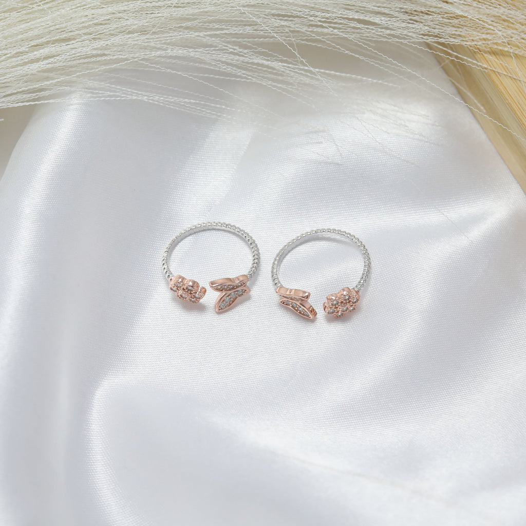 Blossom Belle Toe Rings