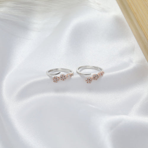 Twilight Spark Toe Rings