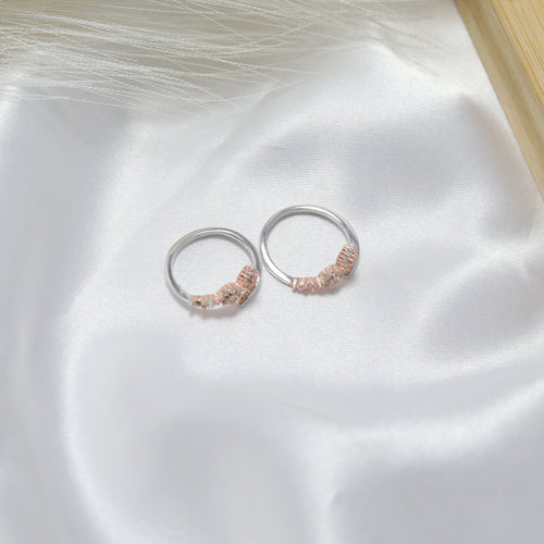 Twilight Spark Toe Rings