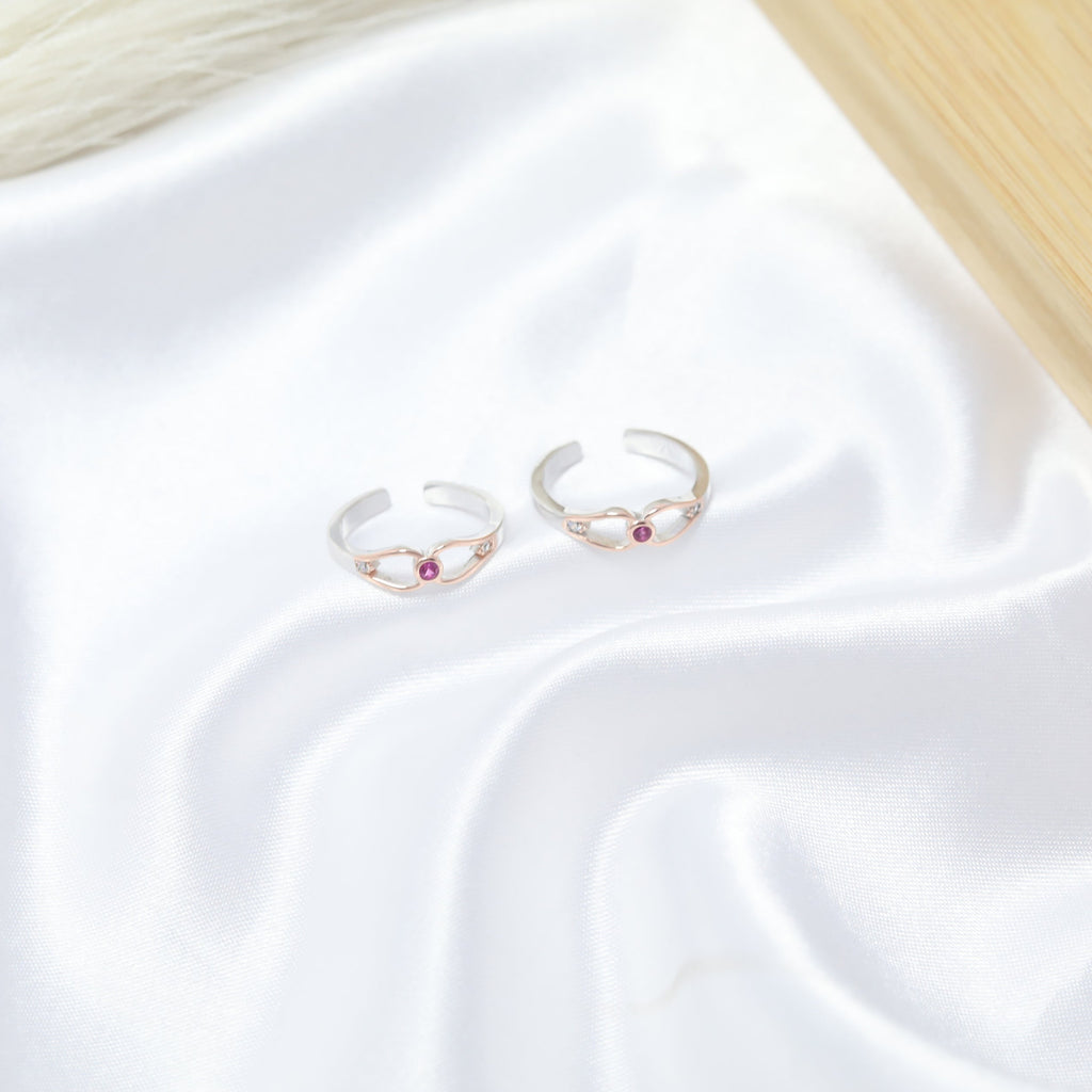 Shimmer Dew Toe ring