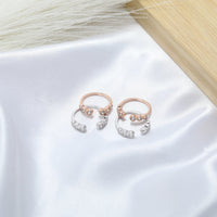 Triveni Toe Ring