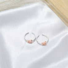 Load image into Gallery viewer, Heartbeat Charm Toe Rings