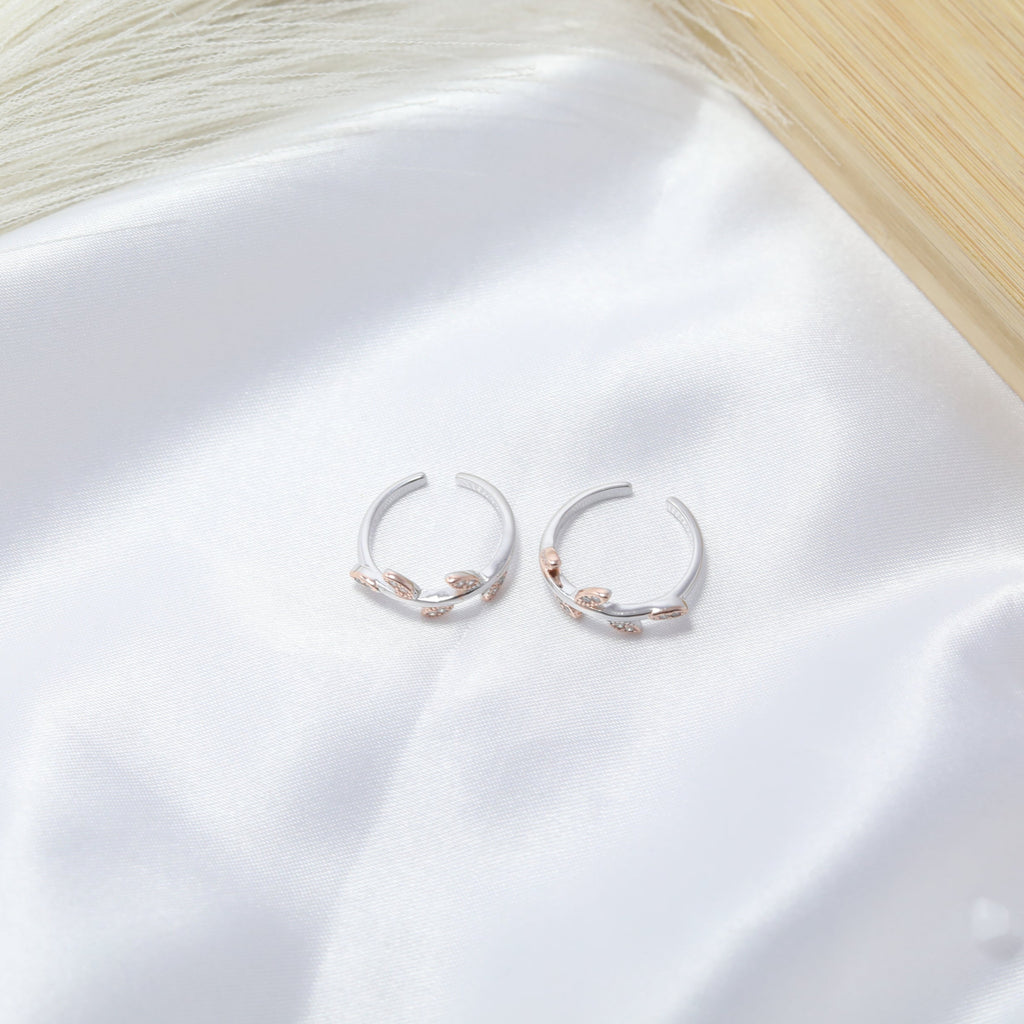 Leaf Toe Ring