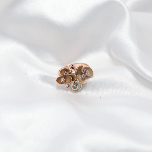 Golden Fern Ring