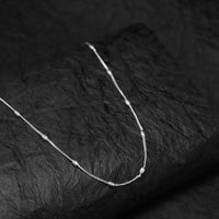 Silver Pebble Chain