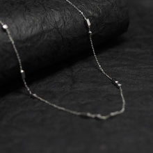 Load image into Gallery viewer, Bijli Beads Silver Chain