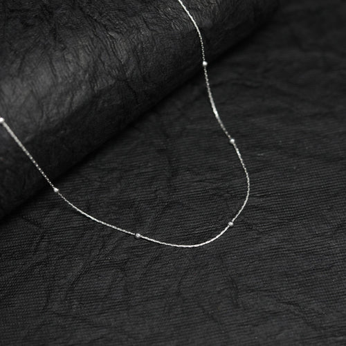 Boondi Silver Chain